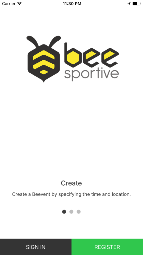BeeSportive Ekran Görüntüleri