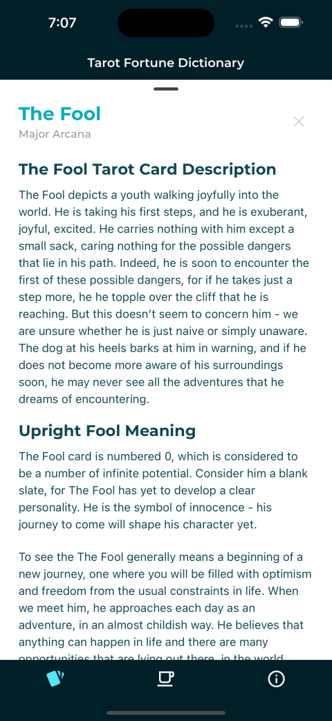 Fortune Dictionary Screenshots